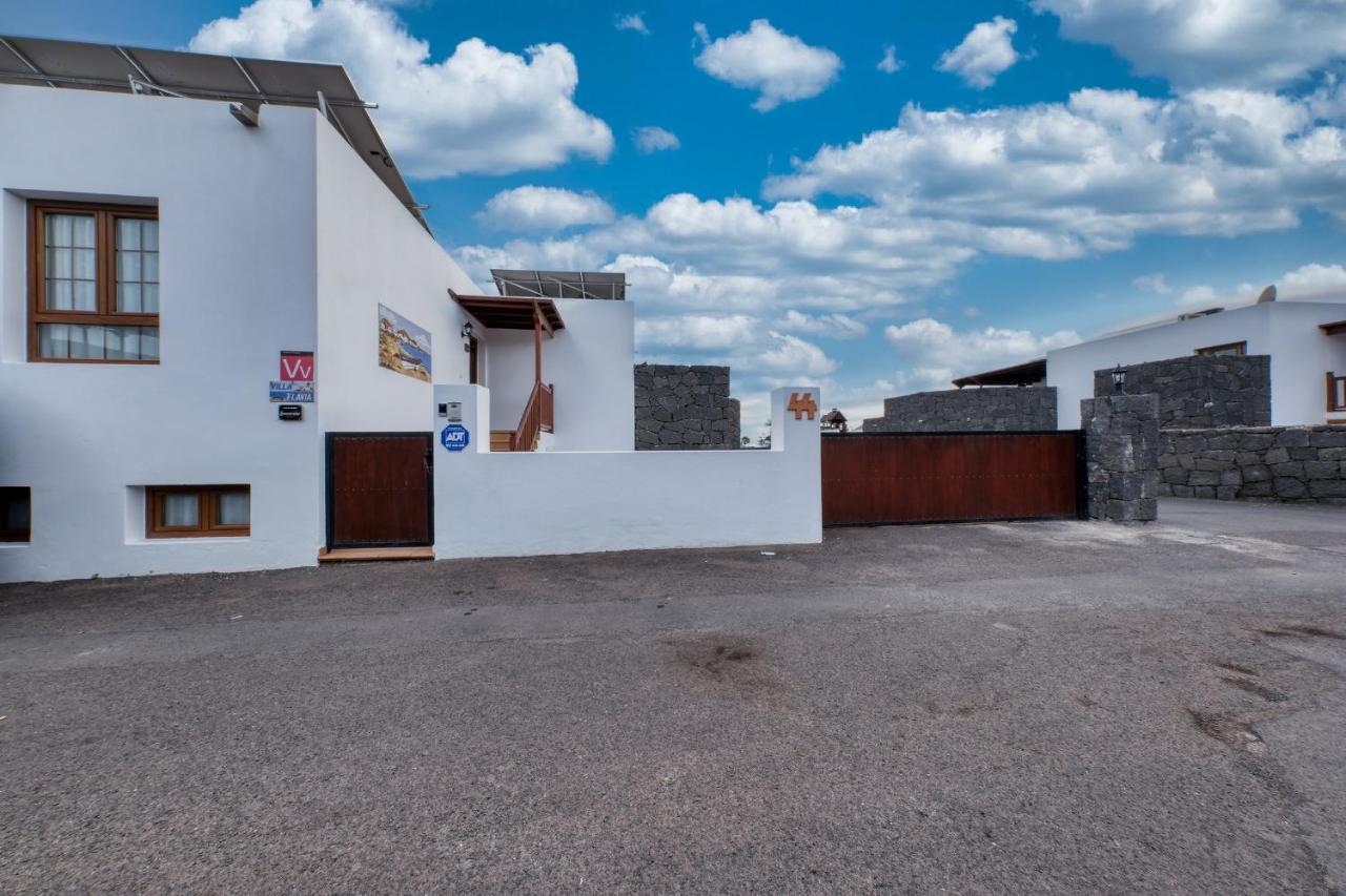 Villa Flavia-Private Pool, Jacuzzi, Sea Views Плая Бланка Екстериор снимка